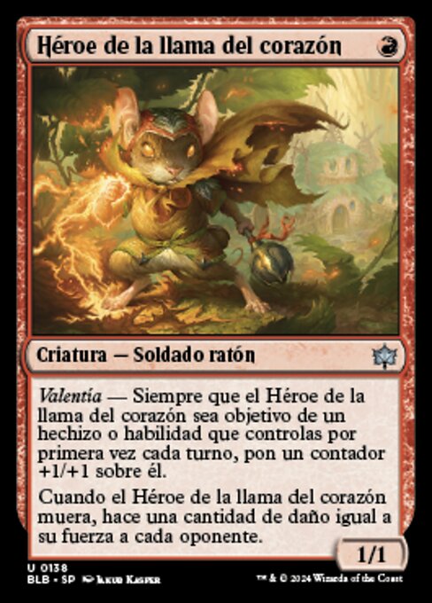 Héroe de la llama del corazón