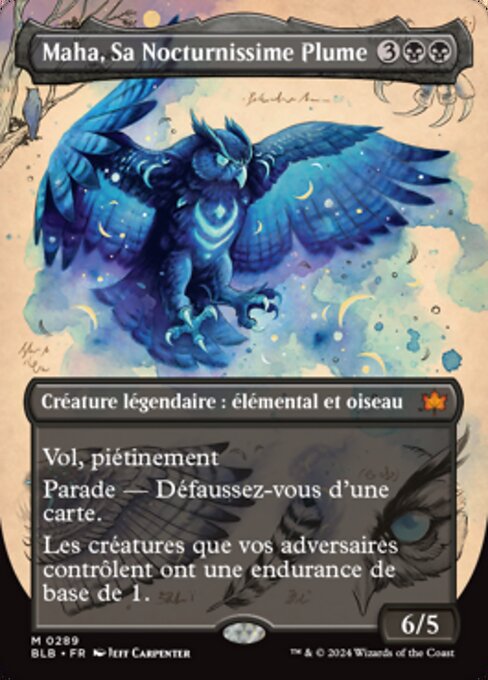 Maha, Its Feathers Night