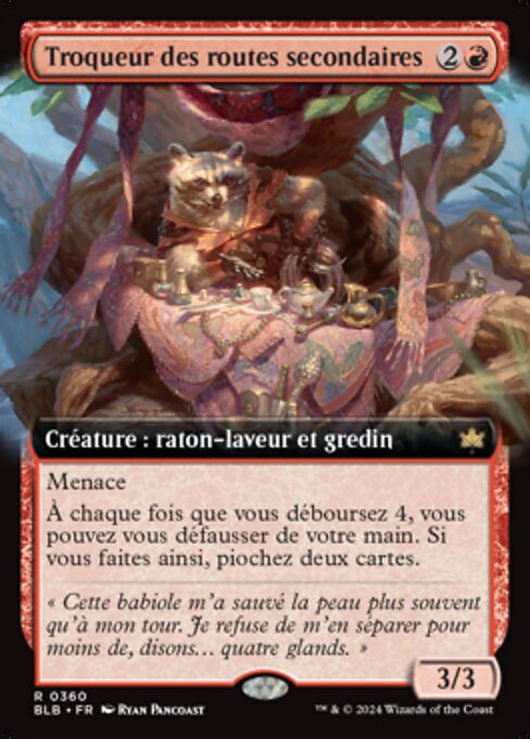 Troqueur des routes secondaires