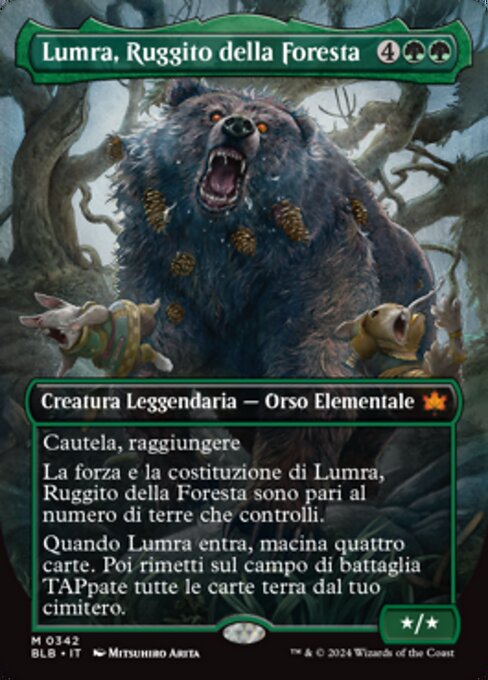 Lumra, Ruggito della Foresta