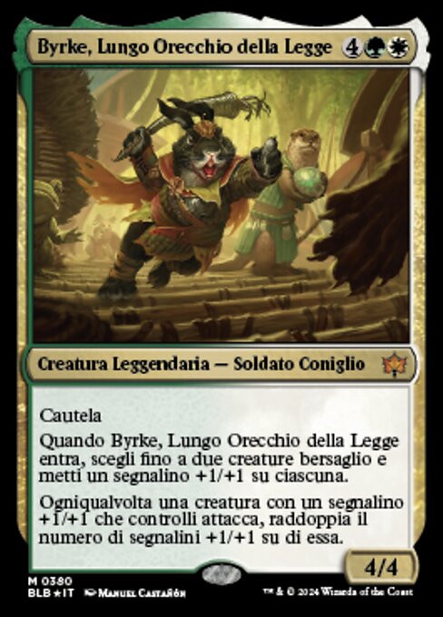 Byrke, Long Ear of the Law