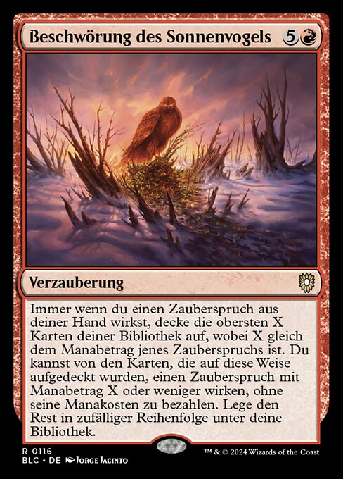 Sunbird's Invocation