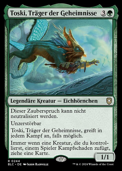 Toski, Bearer of Secrets