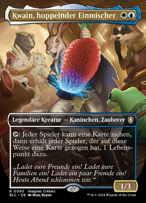 Kwain, Itinerant Meddler