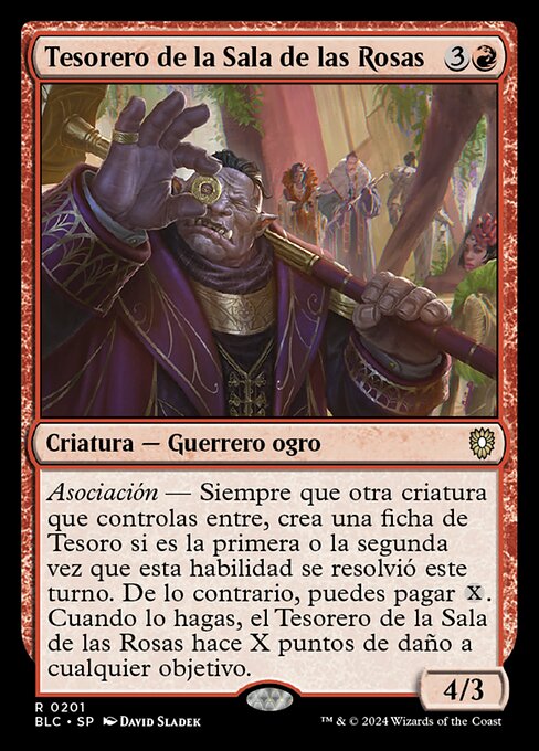 Tesorero de la Sala de las Rosas