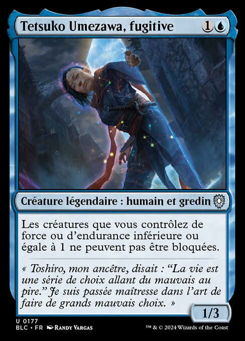 Tetsuko Umezawa, Fugitive