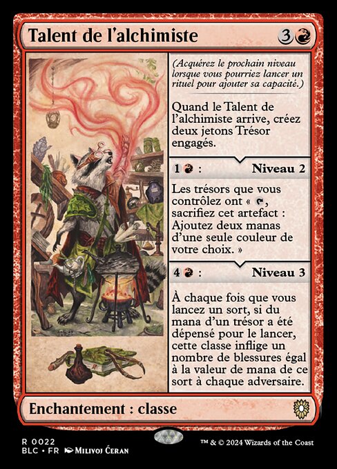 Talent de l'alchimiste