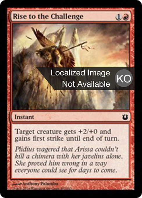 Rise to the Challenge