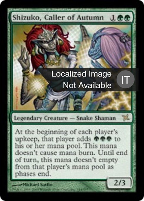 Shizuko, Richiamo d'Autunno