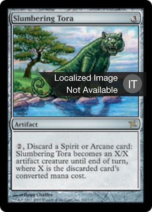 Slumbering Tora