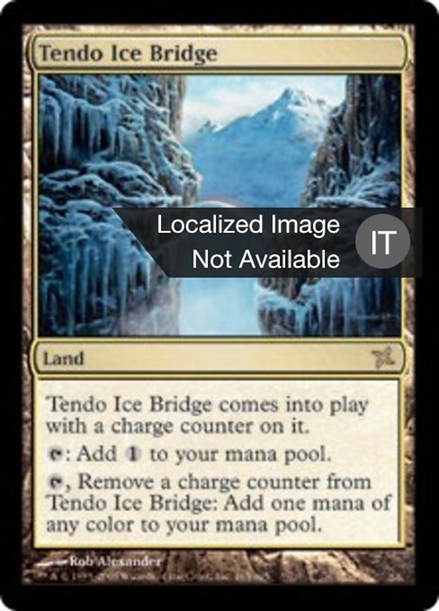 Ponte di Ghiaccio di Tendo