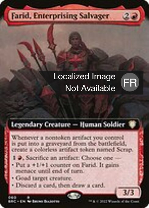 Farid, Enterprising Salvager