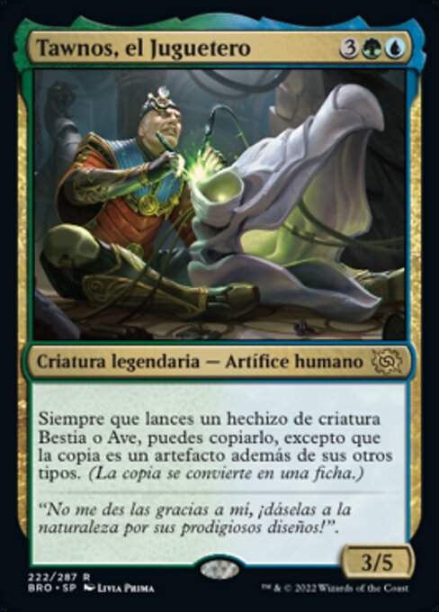 Tawnos, el Juguetero