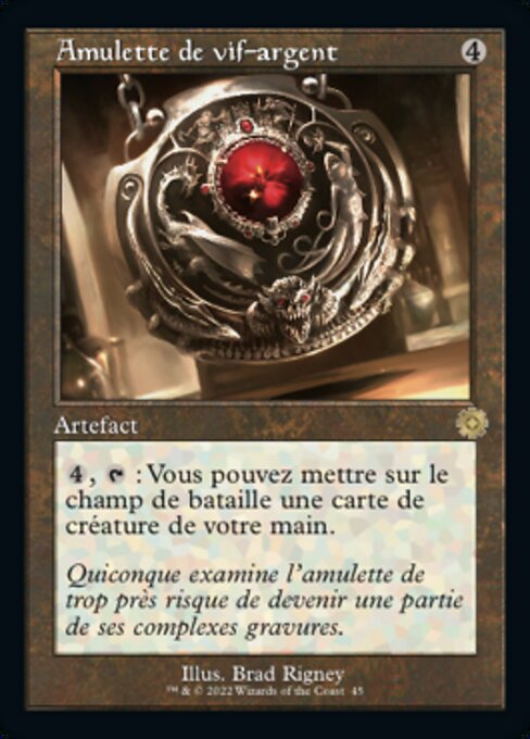 Quicksilver Amulet