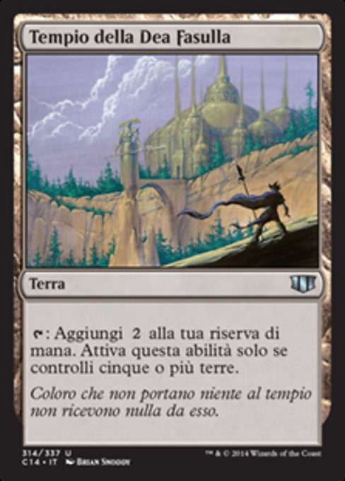 Temple of the False God