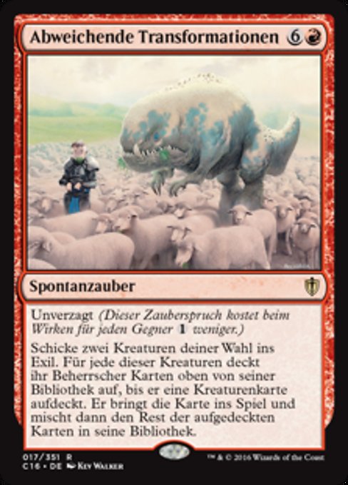 Divergent Transformations