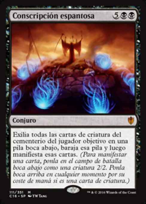 Ghastly Conscription