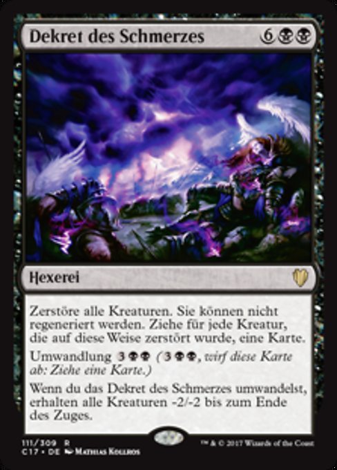 Dekret des Schmerzes