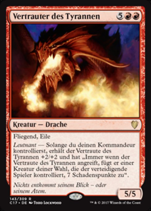 Vertrauter des Tyrannen