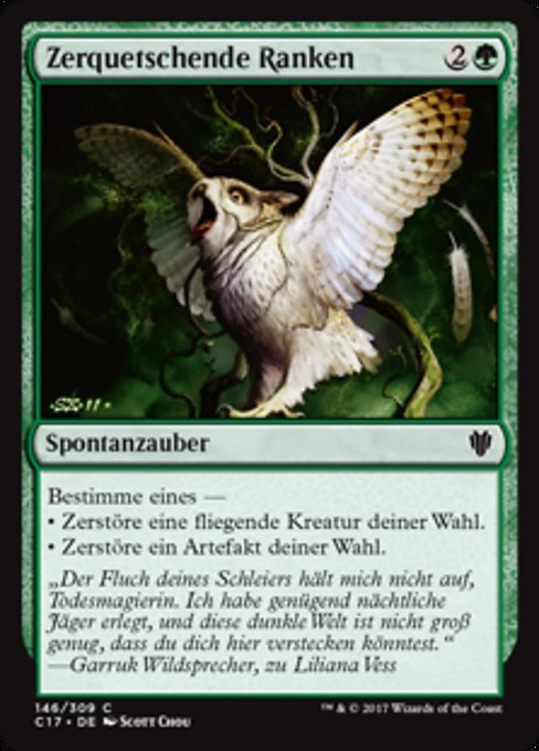 Zerquetschende Ranken