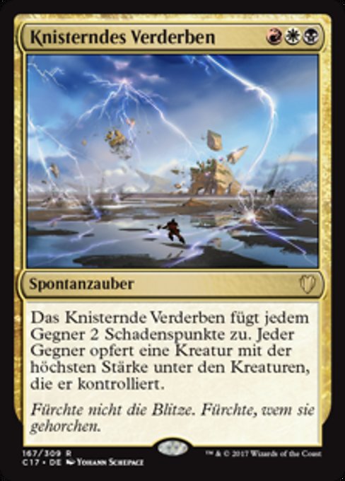 Knisterndes Verderben