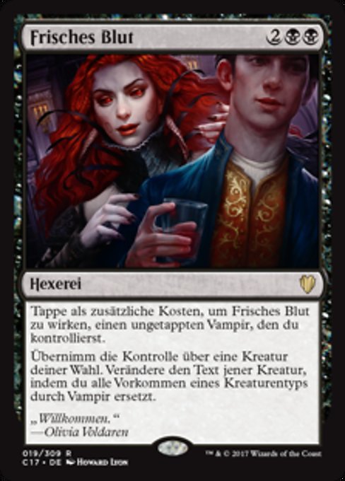Frisches Blut