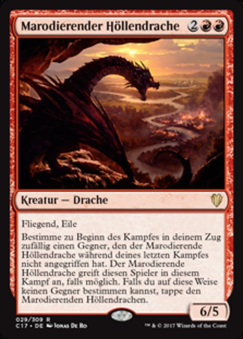 Marodierender Höllendrache