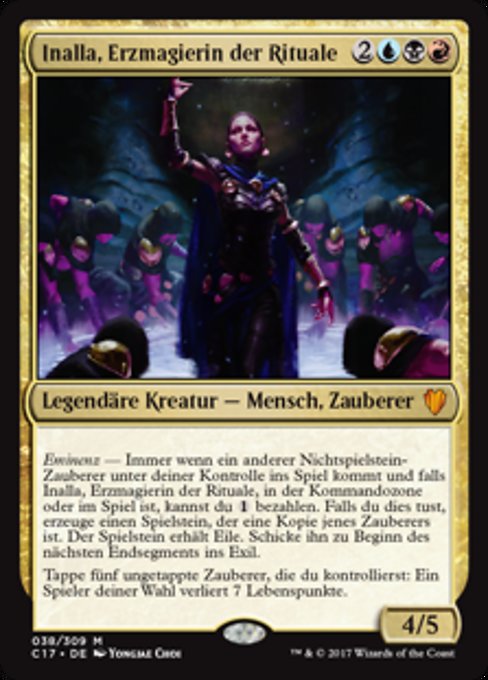 Inalla, Erzmagierin der Rituale