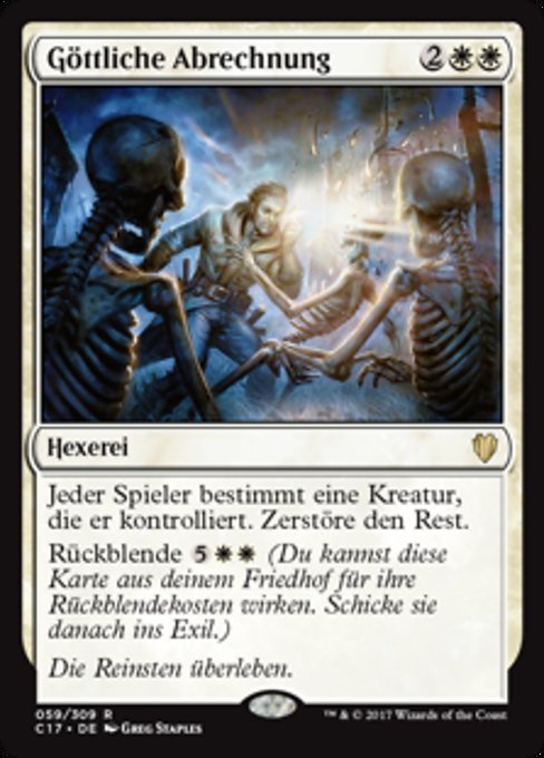 Göttliche Abrechnung