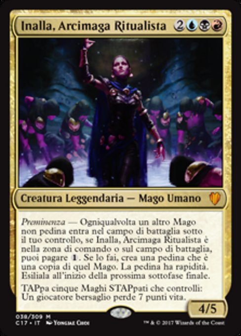 Inalla, Arcimaga Ritualista