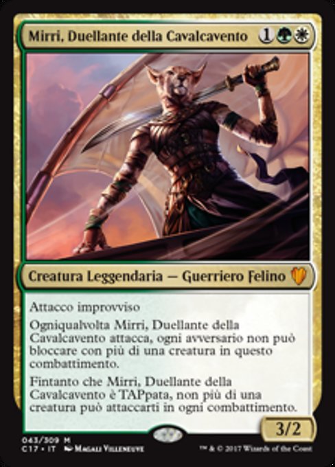 Mirri, Duellante della Cavalcavento