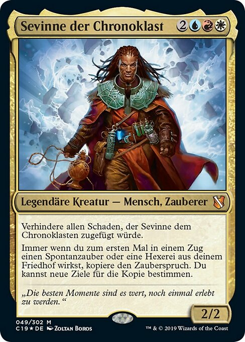 Sevinne, the Chronoclasm