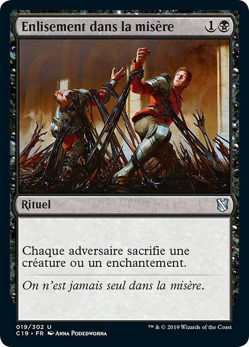 Enlisement dans la misère