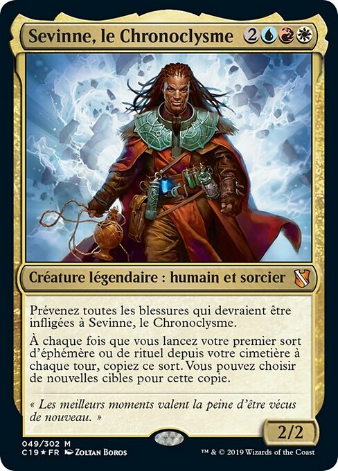 Sevinne, le Chronoclysme