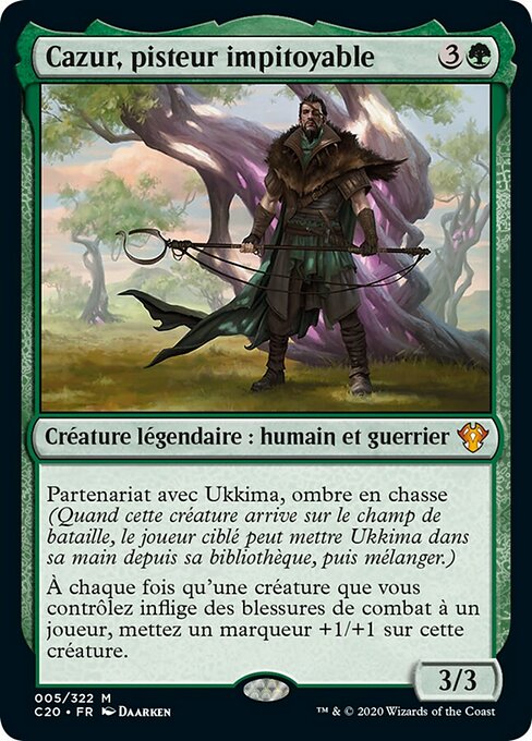 Cazur, pisteur impitoyable