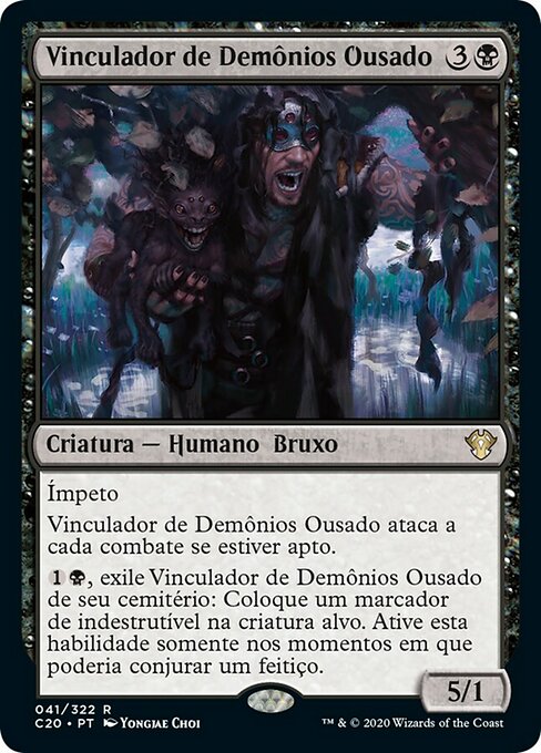 Vinculador de Demônios Ousado