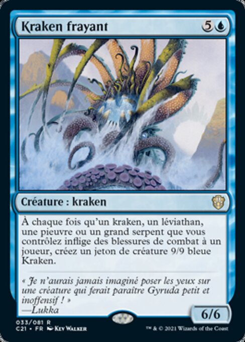 Kraken frayant