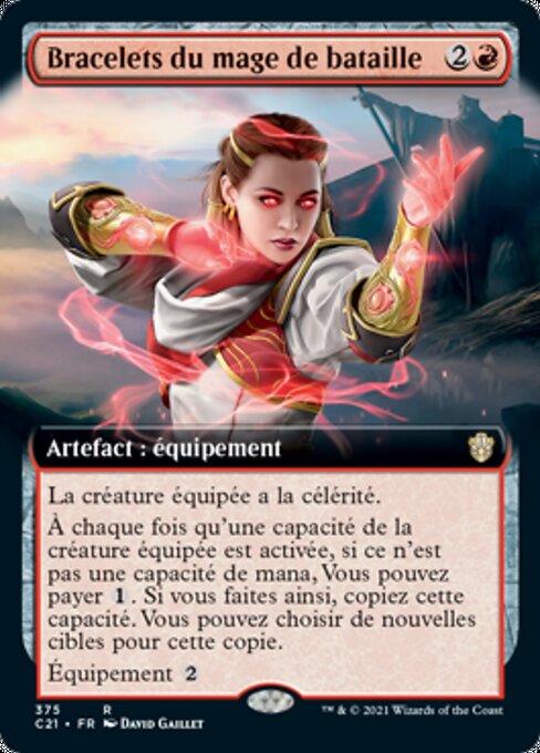 Bracelets du mage de bataille