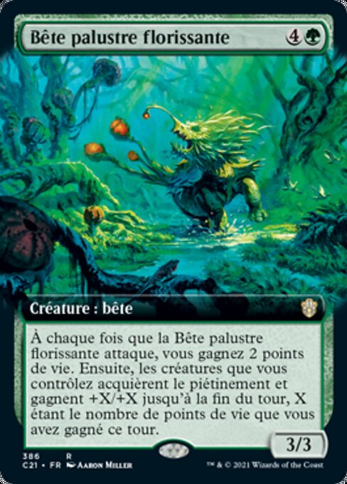 Bête palustre florissante