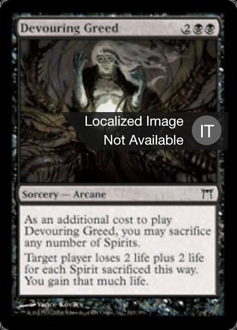 Devouring Greed