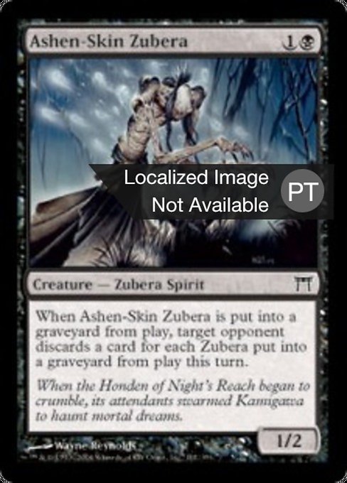 Zubera Pele de Cinzas