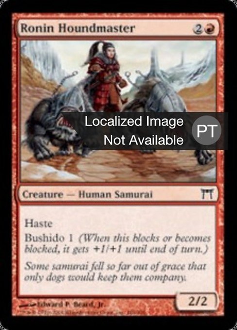 Ronin Mestre dos Sabujos