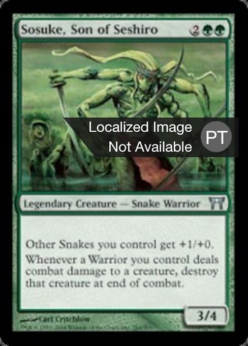 Sosuke, Filho de Seshiro