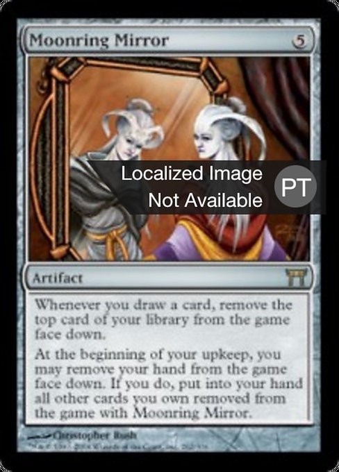 Espelho de Aro Lunar