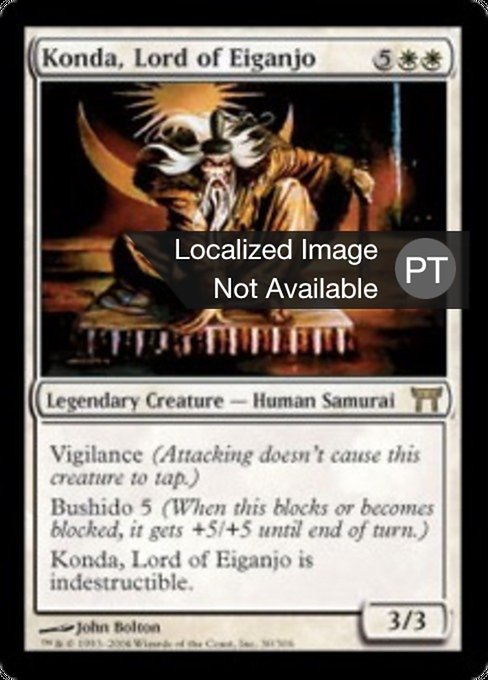 Konda, Senhor de Eiganjo