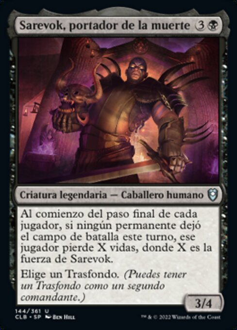 Sarevok, portador de la muerte