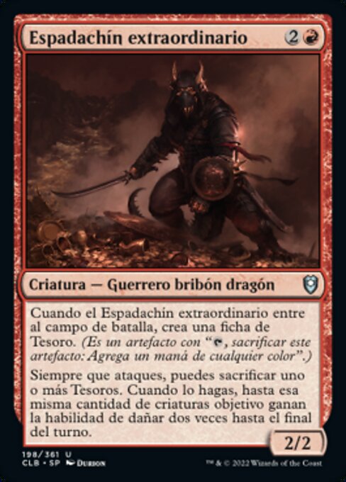 Espadachín extraordinario