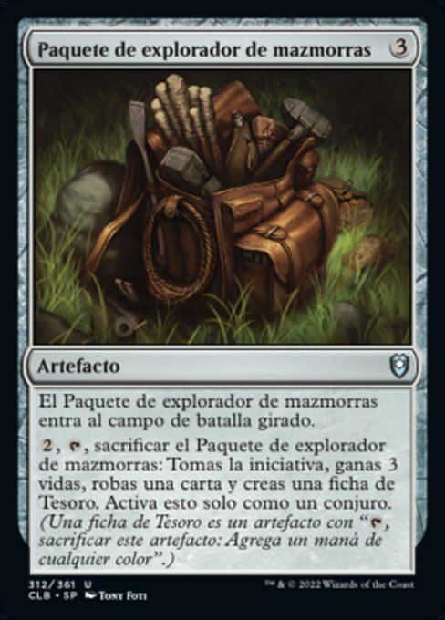 Paquete de explorador de mazmorras