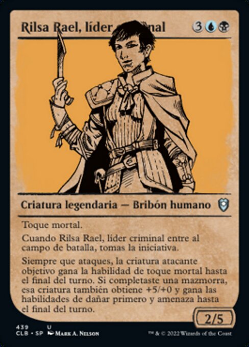 Rilsa Rael, líder criminal