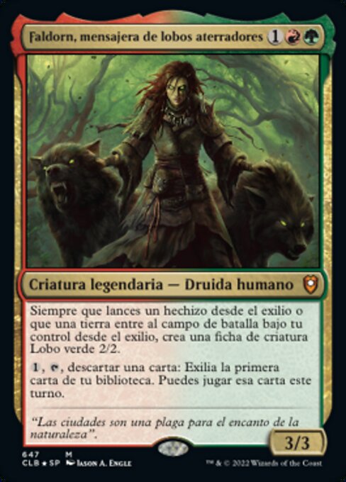 Faldorn, Dread Wolf Herald